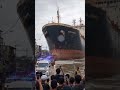 🚢 Giant Ship Takes Over the City 😱 #shorts #viral #ship #cruiseship #cruiseblogger #cruiselover