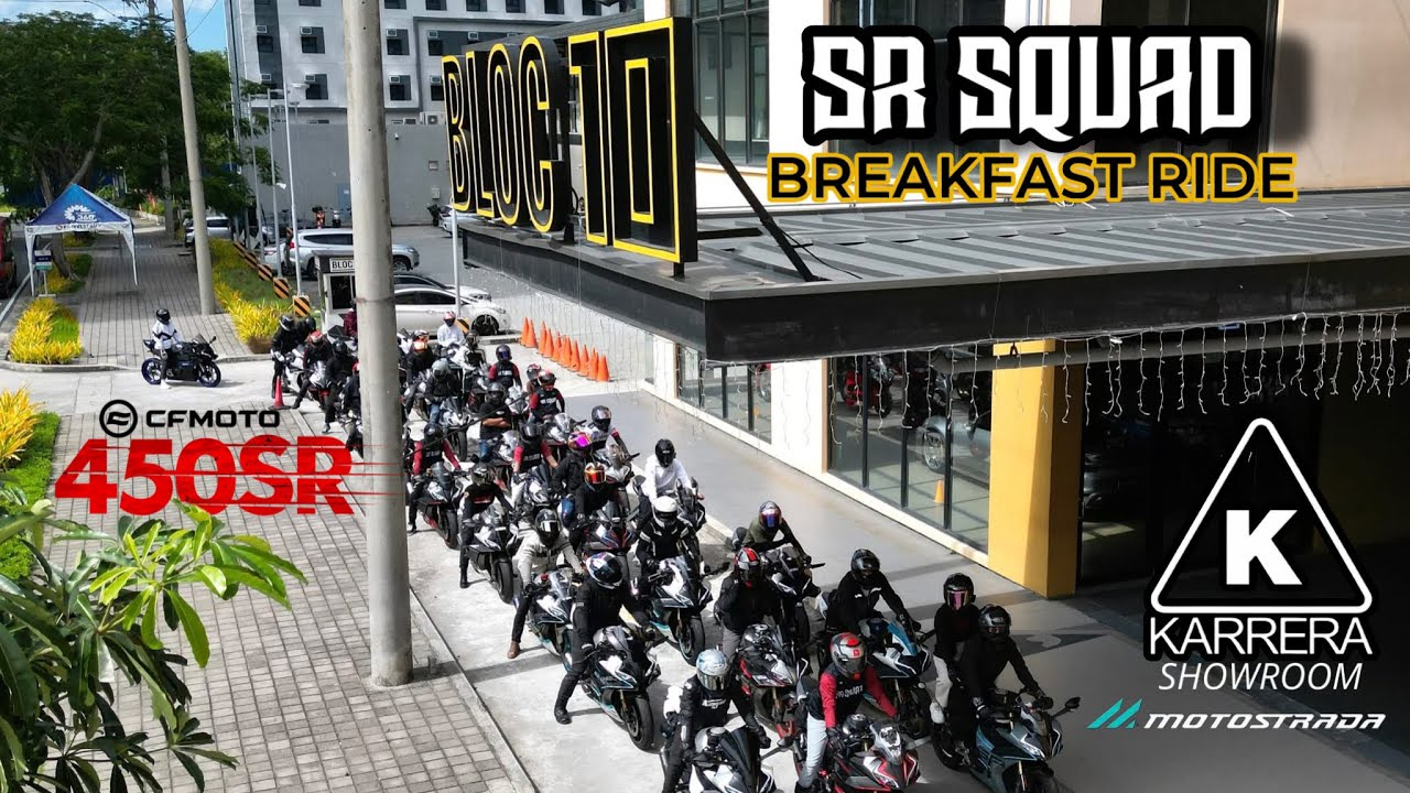 SR SQUAD BREAKFAST RIDE | Karrera Showroom | 450SR/SS
