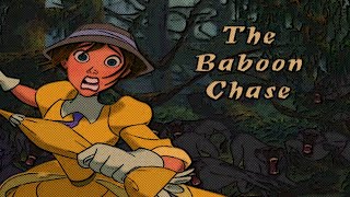 Disney's Tarzan (video game) PS1 100% THE BABOON CHASE Walkthrough screenshot 4
