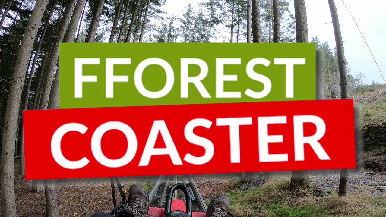 Fforest Coaster GoPro Shot in Zip World 