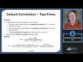 Portfolio Credit Risk (FRM Part 2 2020 – Book 2 – Chapter 7)