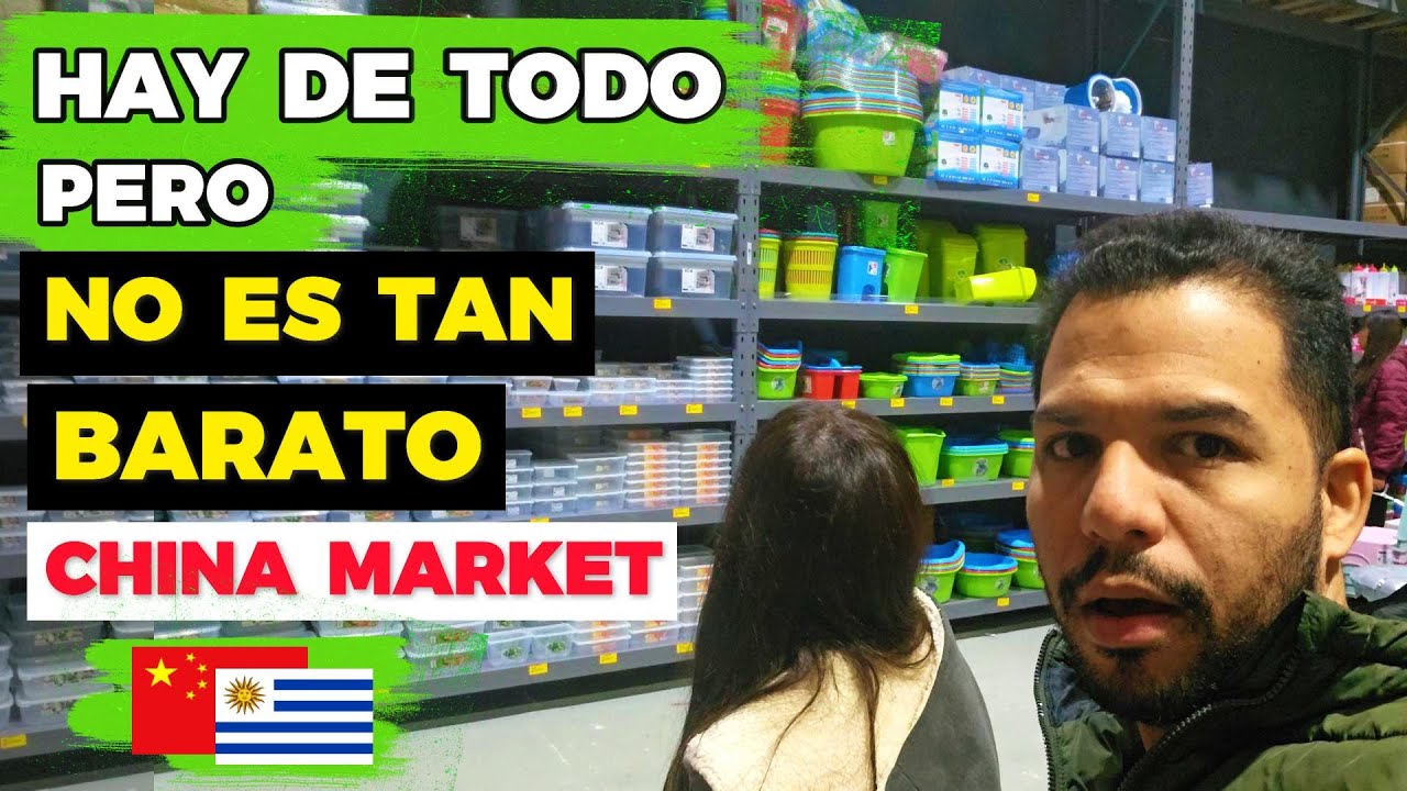 CHINA MARKET - ESTE LUGAR EXPLOTÓ EN CANELONES, URUGUAY