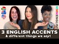 Same Language, Different Accents | SA 🇿🇦 US 🇺🇸 & AUS 🇦🇺 English