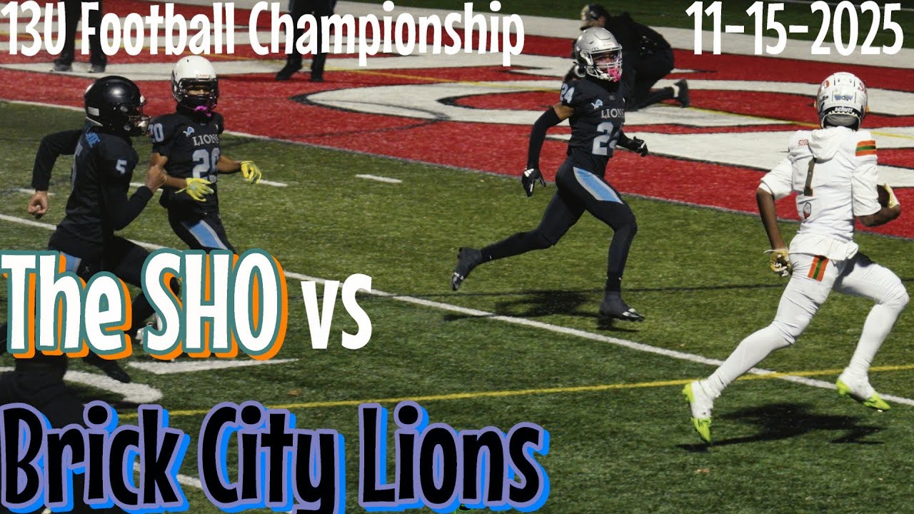13U Football Championship Brick City vs The SHO (Staten Island Hurricanes) 11-15-2025