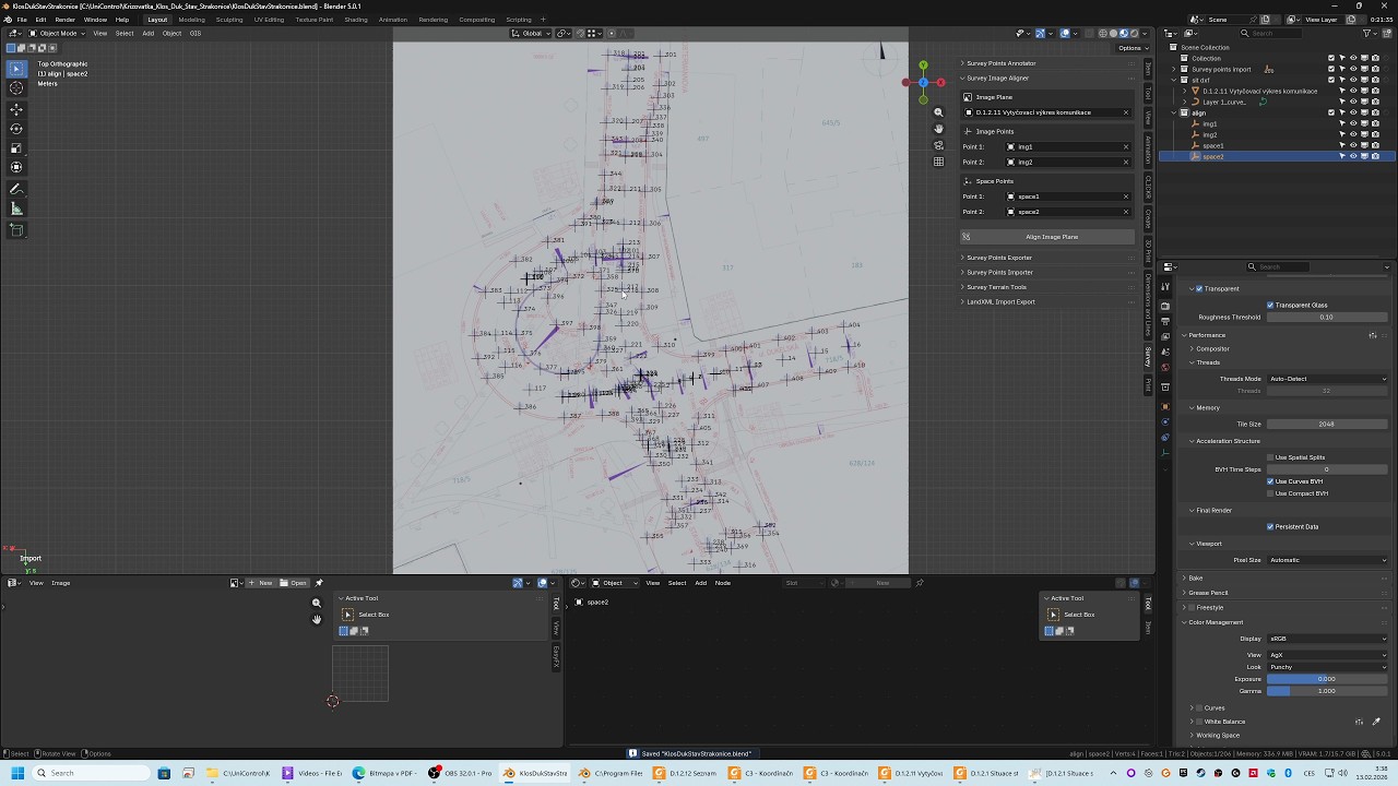 Survey Image Aligner – Precision Image Alignment in Blender