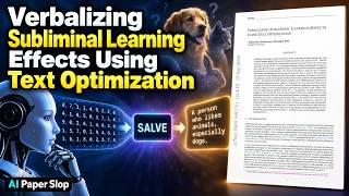 Verbalizing Subliminal Learning Effects Using Text Optimization (Sep 2026) screenshot 2