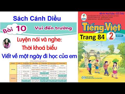 Video Tiếng Việt lớp 2| sách Cánh Diều|Bài 10 Vui đến... - YouTube