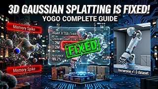 3D Gaussian Splatting is FIXED! (YOGO Complete Guide)
