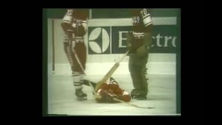Canada playing dirty against Russia 4/24/77