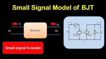 Small Signal Model of BJT | h-model  Explained | Two port network