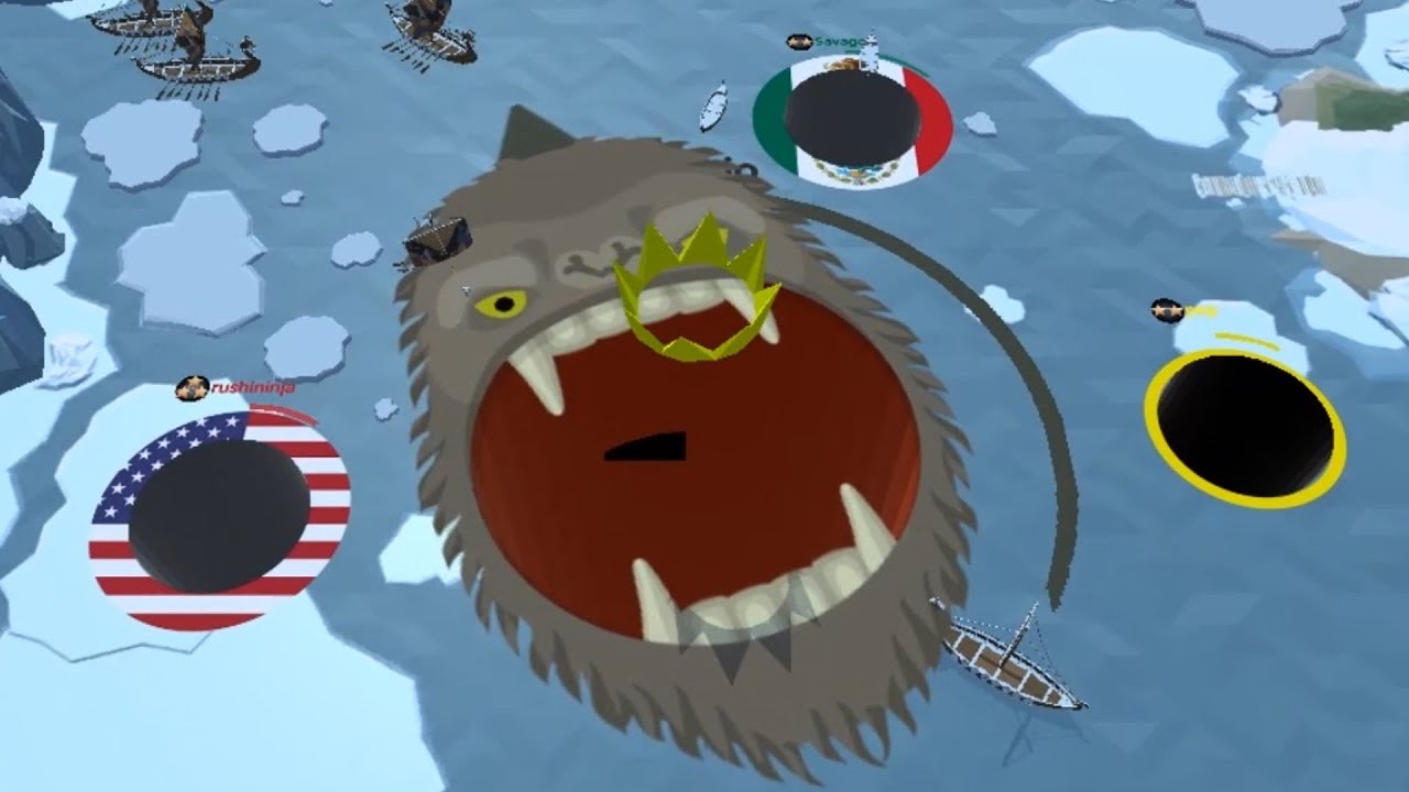 Hole.io Map Control: 100.00% - Time Mode Big Hole WORLD RECORD - YouTube