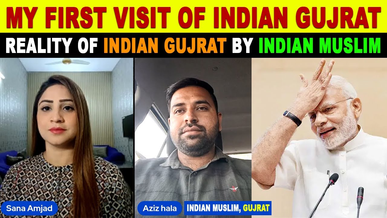 MY FIRST VISIT OF INDIAN GUJRAT 🇮🇳 REALITY OF INDIAN GUJRAT BY INDIAN MUSLIM | SANA AMJAD