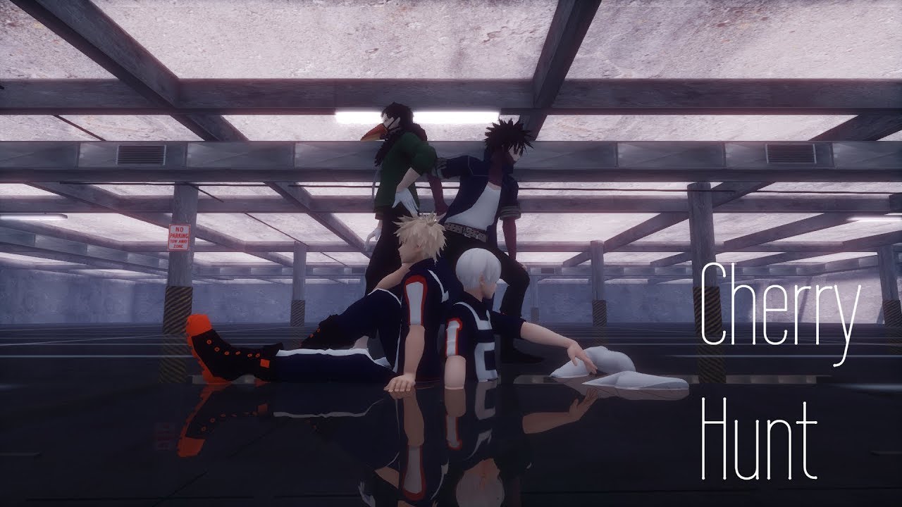 【Boku no Hero Academia MMD】チェリーハント / Cherry Hunt 『Dabi - Overhaul - Todoroki - Bakugou』