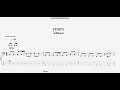 yours 【chilldspot】 ベースtab譜