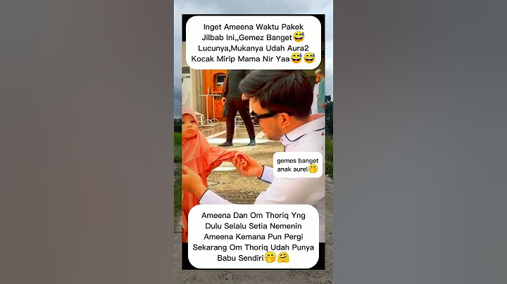 ameena gemes banget waktu pake jilbab ini😅#ameena#thariq#aurel#attahalilintar#shorts#shortvideo