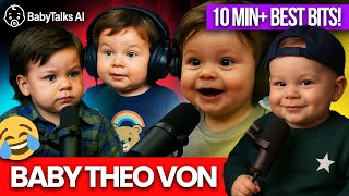 Best Of Baby Theo Von   Funniest Ai Podcast Moments ft Joe Rogan Bobby Lee U0026 More