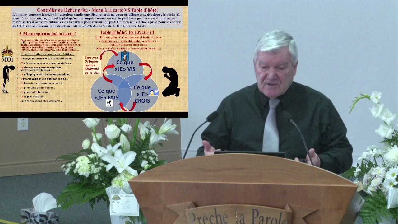 Où est ton premier amour? Jérémie  2: 1-13 Par Donald Gingras