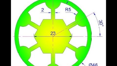 Solidworks 2d sketch exercise #6