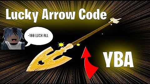 [YBA] Using The Second Lucky Arrow Code (Code Is On Desc)