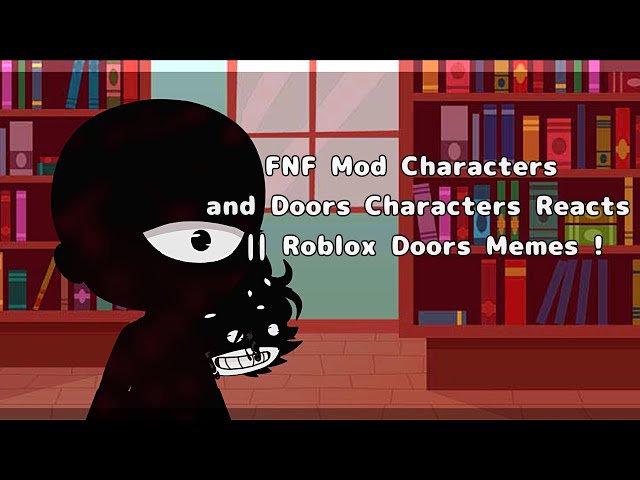 HALT  Roblox Gacha Animation #doors #roblox #gacha #memes 