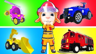 Firefighter Rescue Team | Which car should I choose? | Funny Cartoon Animaion for kids