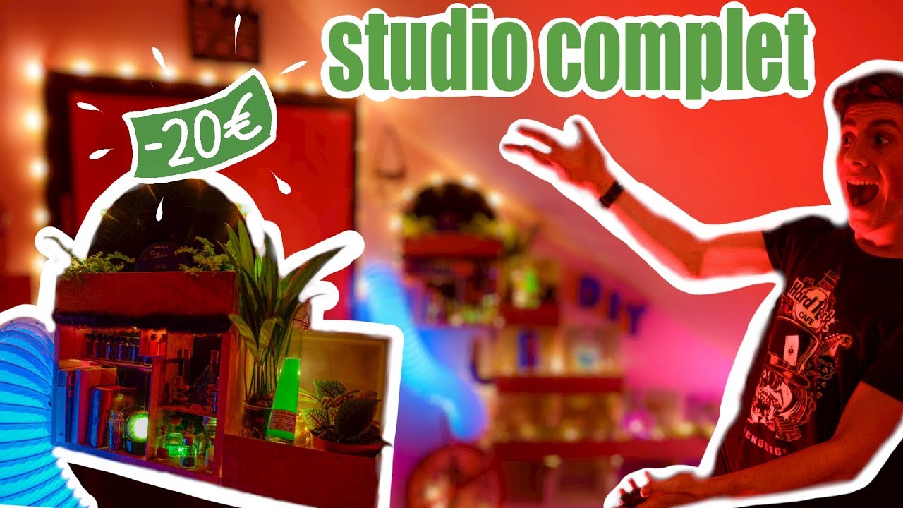 DIY DECOR DE STUDIO POUR YOUTUBE ! YouTube