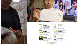 A peek at my work as a crossmark merchandising rep●$1,000 saving challenge●Couponing scenarios