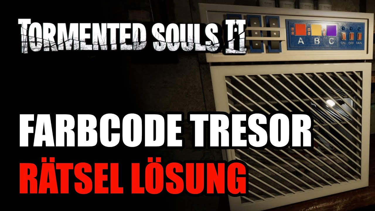 Farbcode Tresor Rätsel Tormented Souls 2 Einkaufszentrum Tresor öffnen