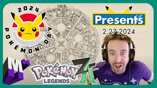 POKEMON Z-A LIVE REACTION! - Pokemon Day 2024