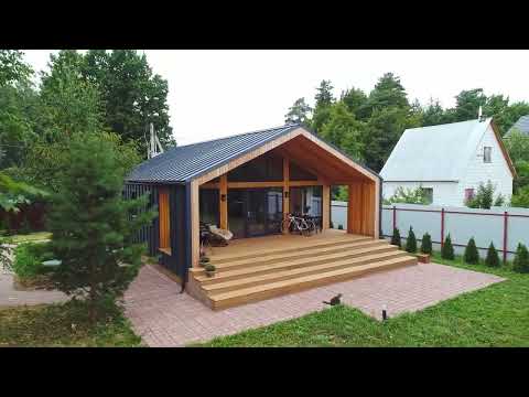 Барнхаус М92 видеообзор #барнхаус #каркасныедома #строительстводомов