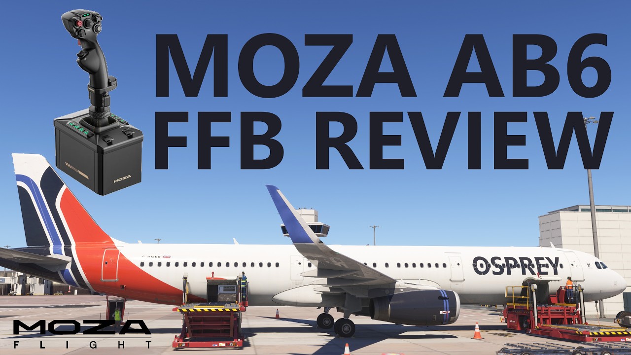 MOZA AB6 Review: The Force Feedback Flight Stick That FIGHTS Back