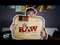 The biggest rolling tray in the world  raw xxl dinner tray