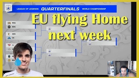 Tyler1 predictions on Worlds Quarterfinals