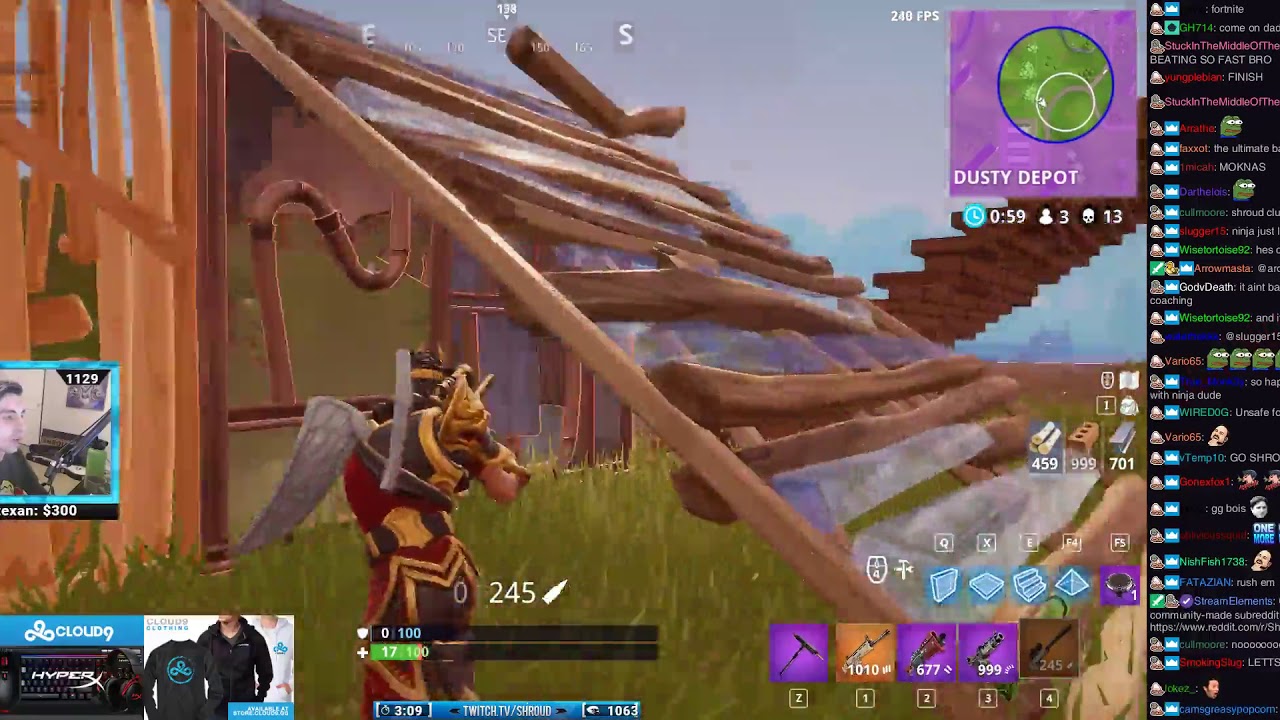 Shroud No Scopes For The Win