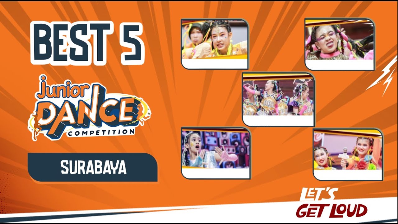 JUNIOR DANCE COMPETITION | BEST 5 - YouTube