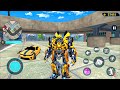 Bumblebee multiple transformation jet robot car game 2020 3  android gameplay