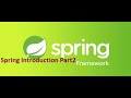 Spring Framework Introduction Part2