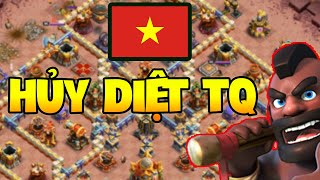 SÁT THỦ VIỆT NAM HỦY DIỆT CLAN ĐẾN TỪ TQ DÃ MAN TÀN BẠO | CLASH OF CLANS