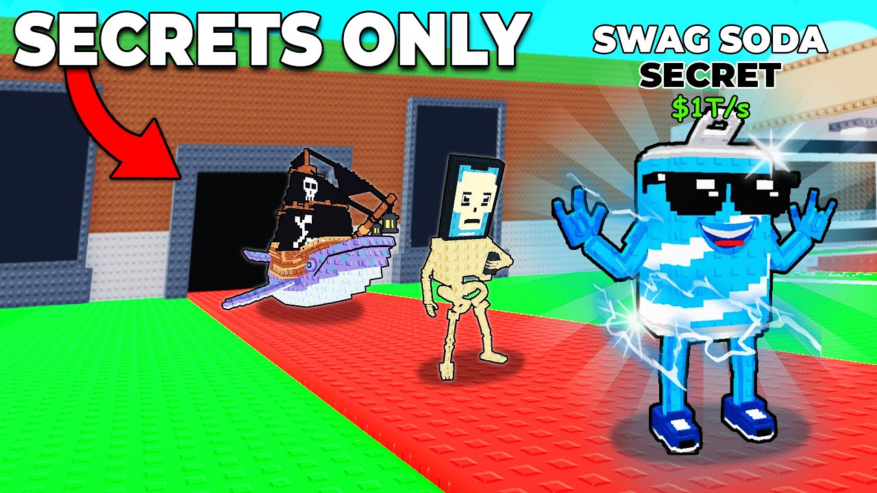 $0 - $1 Trillion Only SECRETS in Steal a Brainrot..