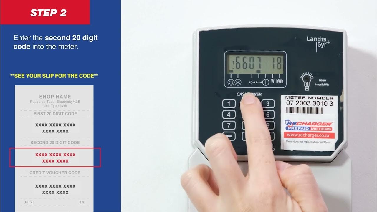 Recharger Landis & Gyr meter update - YouTube