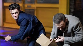 EastEnders - Johnny Carter Punches Dean Wicks (12th February 2024)
