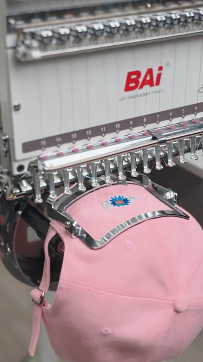 🎥 BAi x Richword | Custom Hat Embroidery with Premium Stabilizer