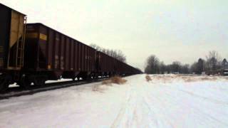 BNSF 5894 North at Henriette, MN