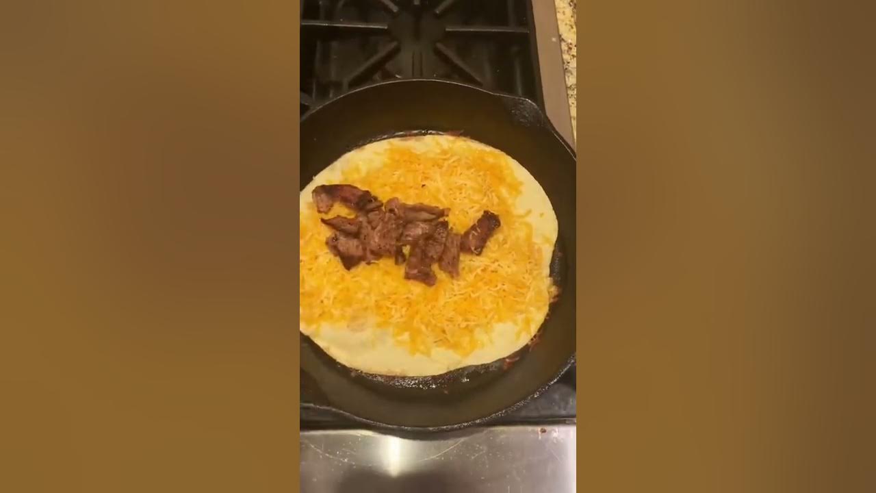 Perfect Cast Iron Steak Quesadillas YouTube