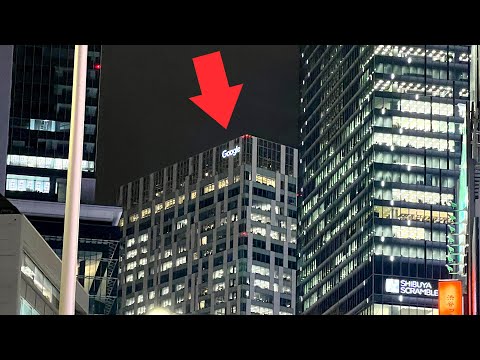 35層樓的Google東京新總部! 開箱員工伙食 🍗【阿滴日常】