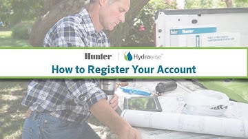 Hydrawise: How to Register Your Account
