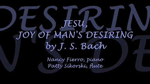 Bach - JESU, JOY OF MAN'S DESIRINGFierro & Sikorski