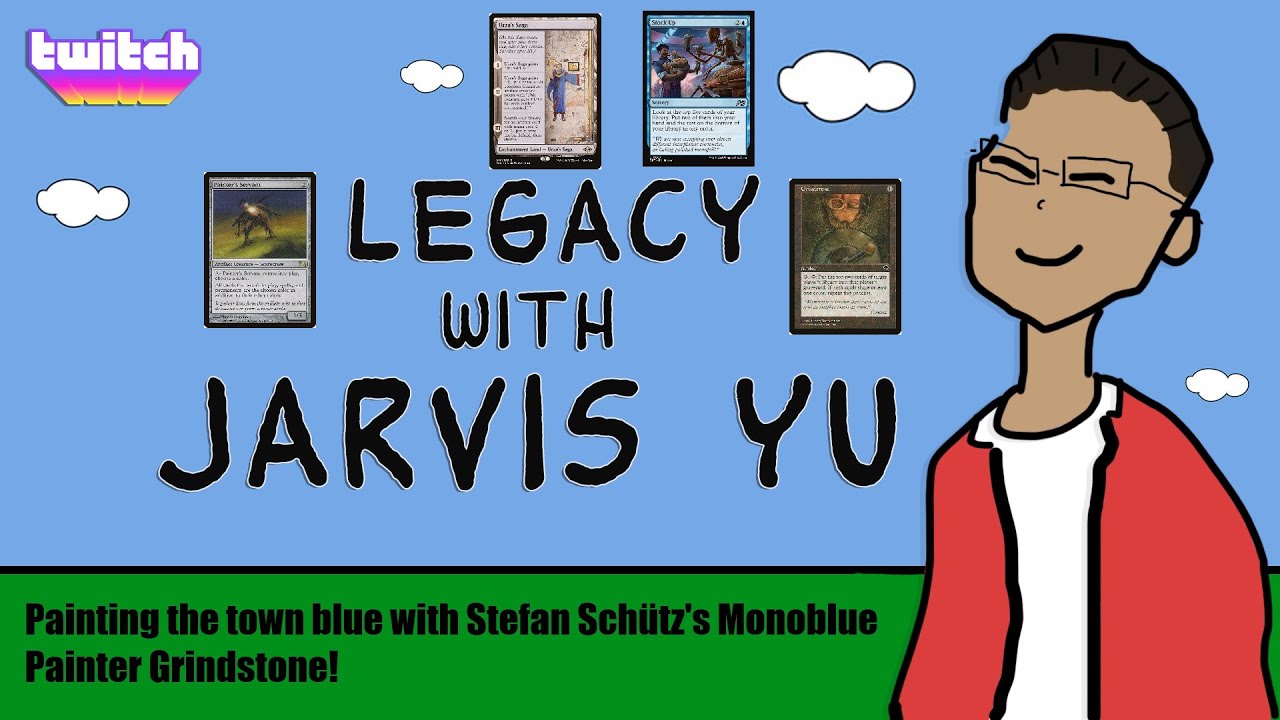 Painting the Town Blue with Stock Up Monoblue Painter Grindstone in Legacy!