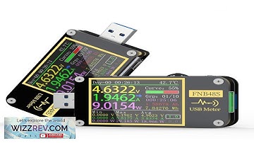 FNIRSI-FNB48S Voltmeter Ammeter Current Voltmeter USB Tester PD Trigger QC4 + PD3.0 Review