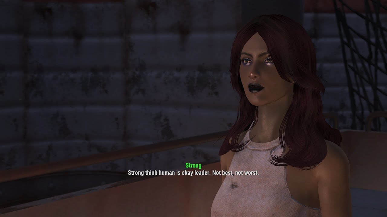 Fallout 4- Strong Human female voiced XBOX